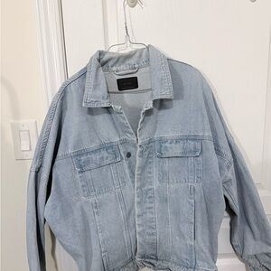 OAK + FORT Light Blue Jean Jacket